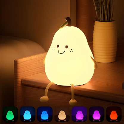 Cute Pear LED Night Lamp