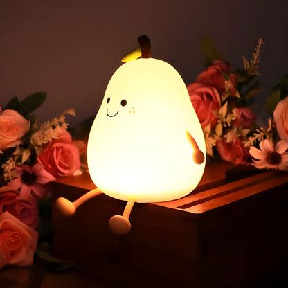 Cute Pear LED Night Lamp