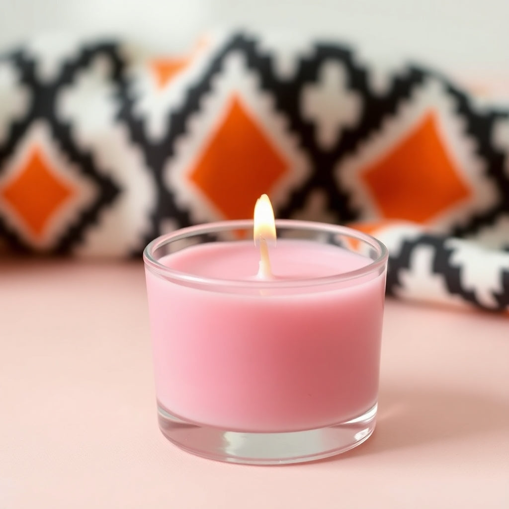 Pink Floating Tealight Candle Set (Pack of 12)