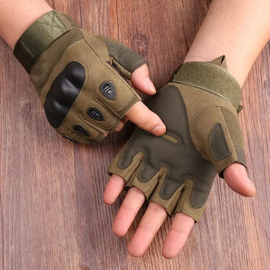 Tactical Half Finger Riding Gloves