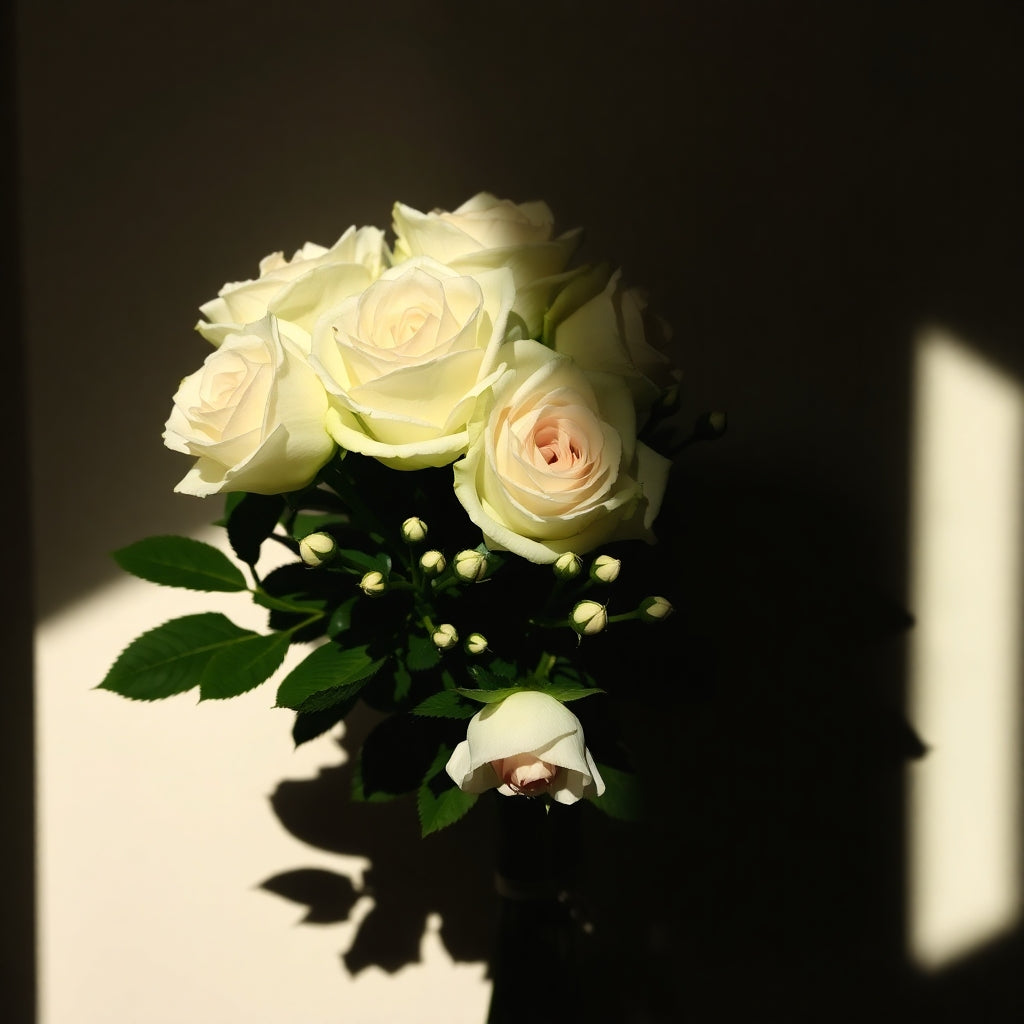 White Rose Bunch