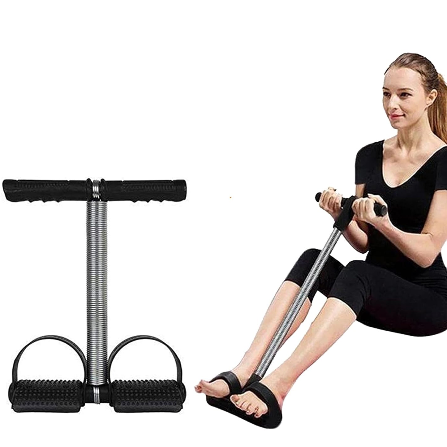 Single Spring Ab Exerciser for Men & Women