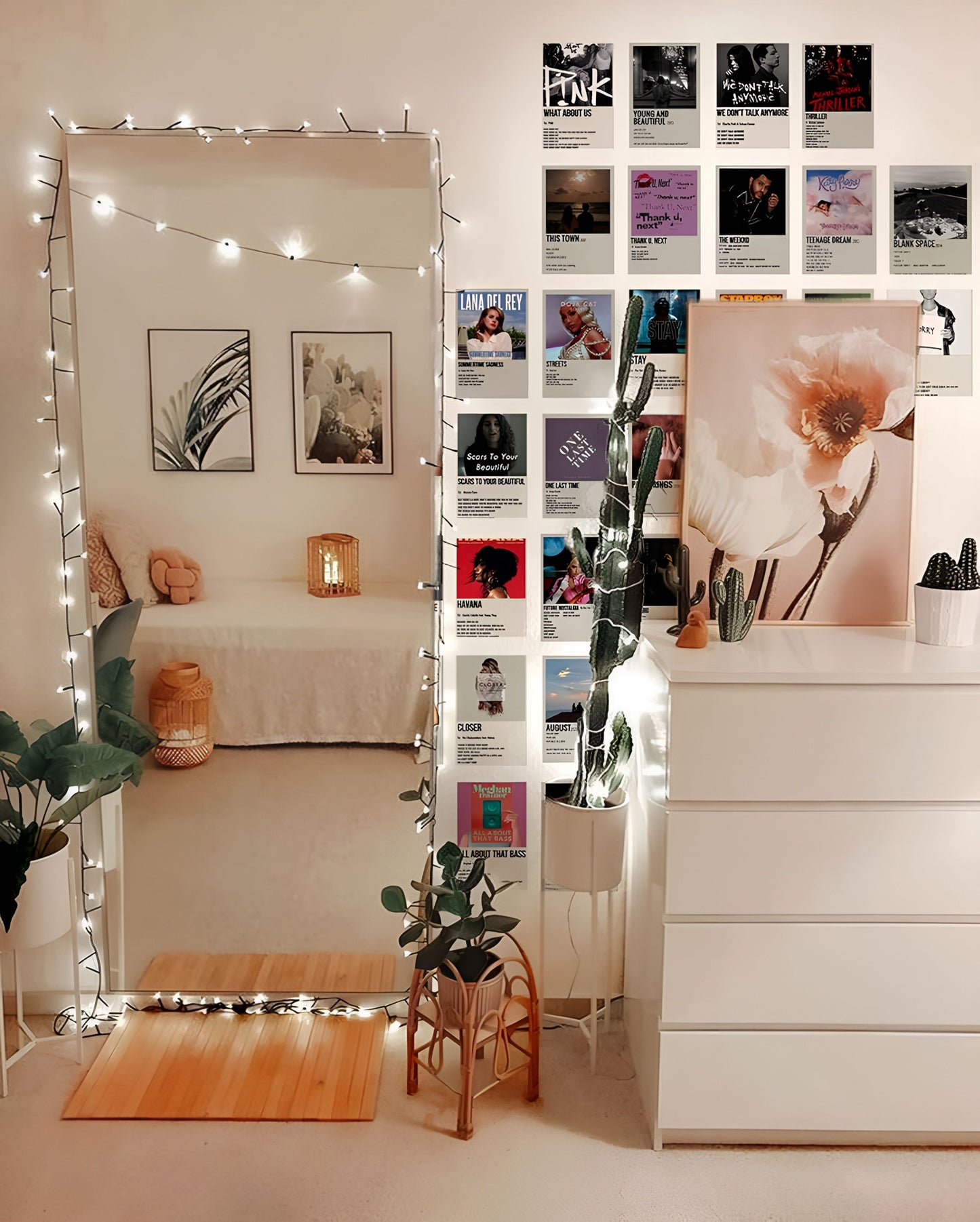 40-Piece Aesthetic Song Album Wall Collage Kit 🎵✨