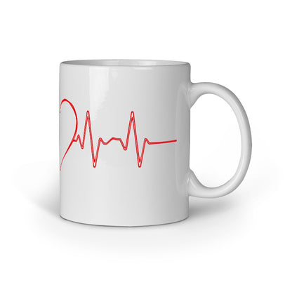 Heartbeat of Love Mug