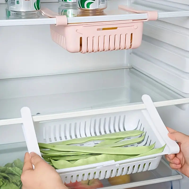 Adjustable Refrigerator Basket Set