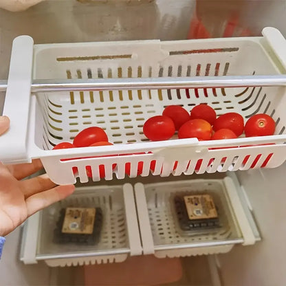 Adjustable Refrigerator Basket Set