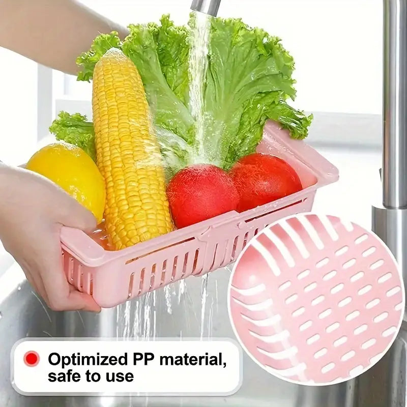 Adjustable Refrigerator Basket Set