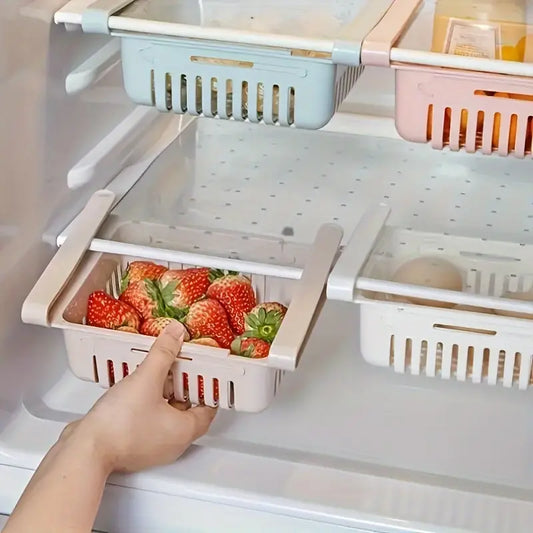 Adjustable Refrigerator Basket Set