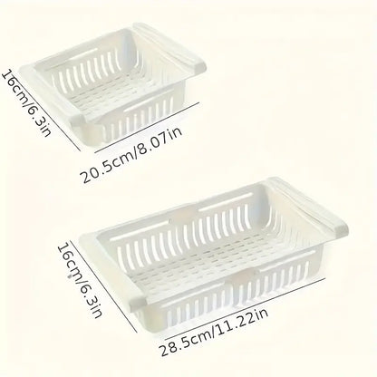 Adjustable Refrigerator Basket Set