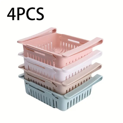 Adjustable Refrigerator Basket Set