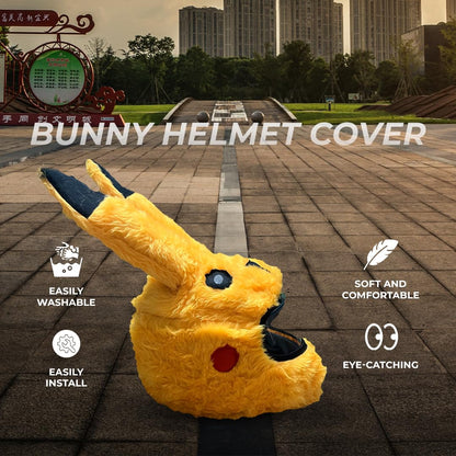 Bunny Helmet Cover