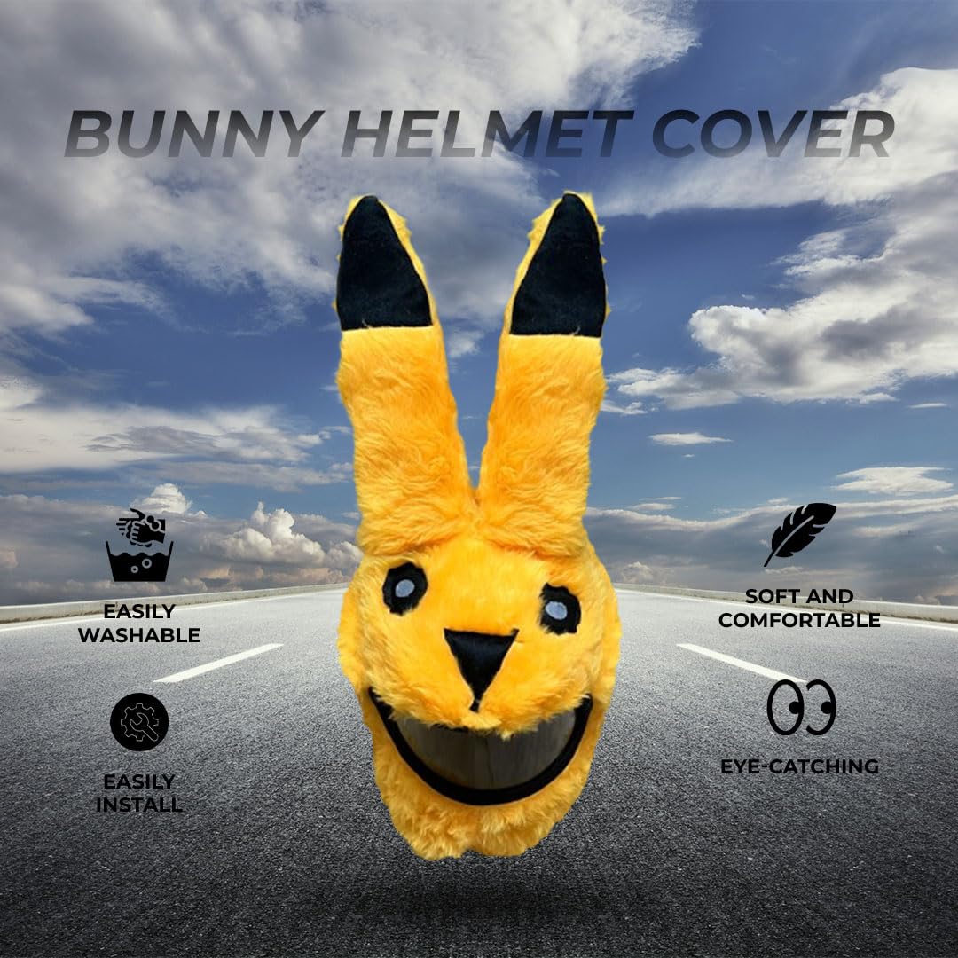 Bunny Helmet Cover