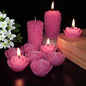 Rose-Themed Scented Candles