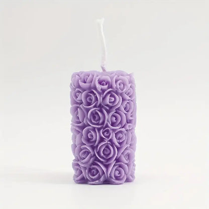 Rose-Themed Scented Candles