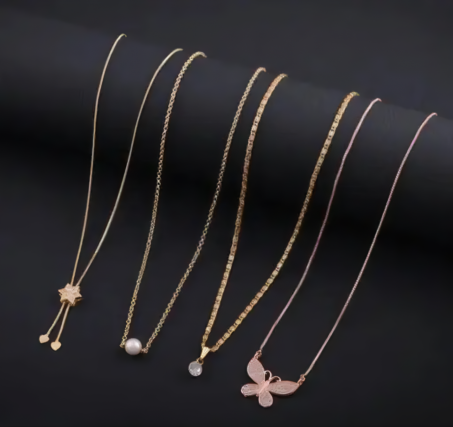 Golden Radiance Necklace Collection