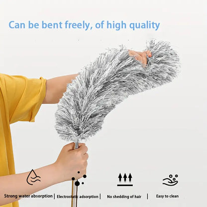 Microfiber Feather Duster - Bendable & Extendable