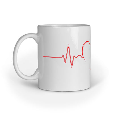 Heartbeat of Love Mug