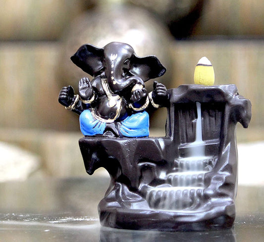 Lord Ganesha Backflow Incense Burner