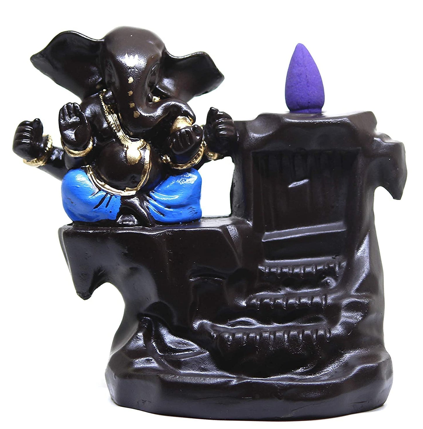 Lord Ganesha Backflow Incense Burner