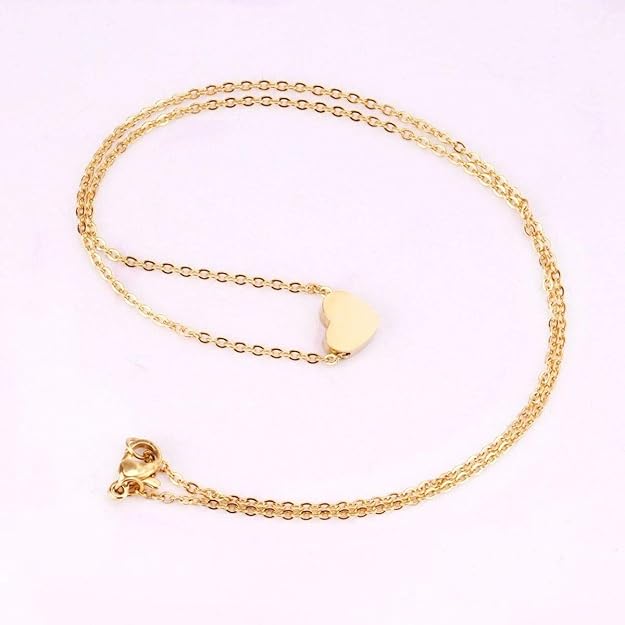 Heart's Embrace Gold Necklace Set