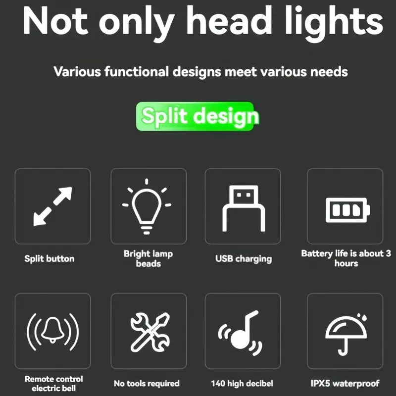 Rechargeable Cycle Lights