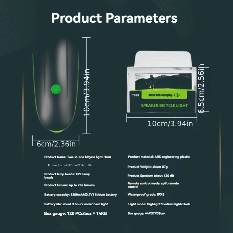 Rechargeable Cycle Lights