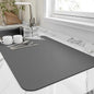 Kitchen Mat for Dish Drying & Coffee Spills