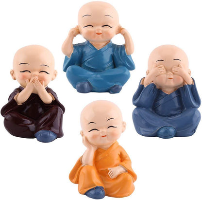 Mini Monk Figurines