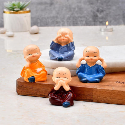 Mini Monk Figurines