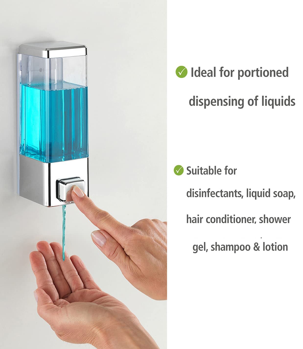 Transparent Liquid Shop Dispenser