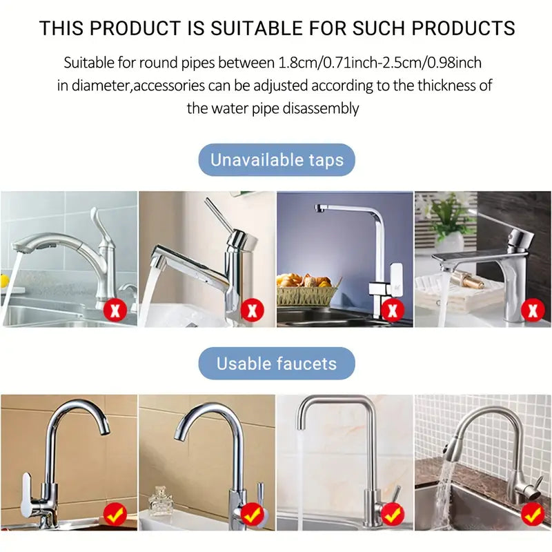 Sink Faucet Shelf - Stainless Steel Drain Rack