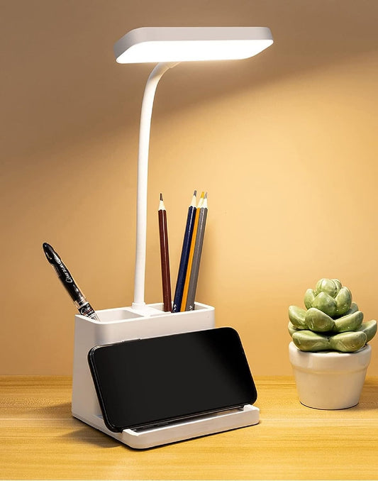 LED Desk Lamp with Mobile & Stationary Holder