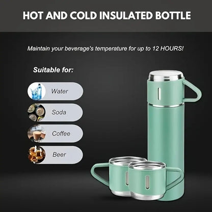 Thermos with two Free cups